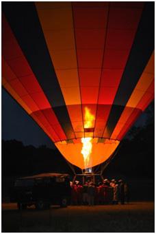 Mfangano Island Camp, Balloon